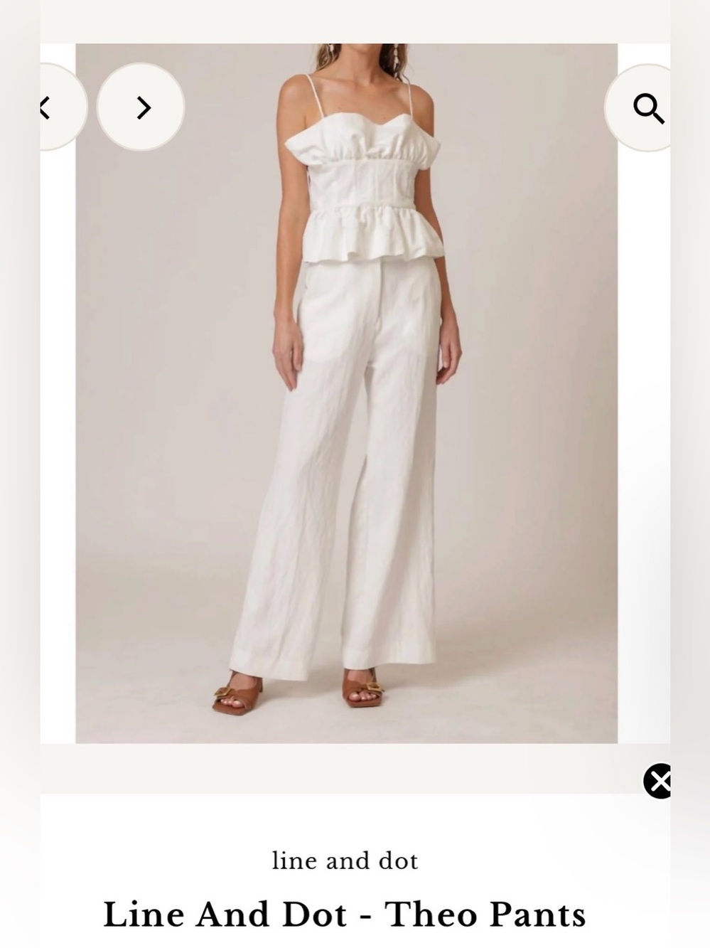 Like New Theo Pants From Line and Dot